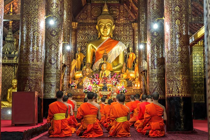 6-Day Private Laos Tour to Vientiane, Pak Ou Cave, Luang Prabang - Sunset from Mount Phousi and the night market