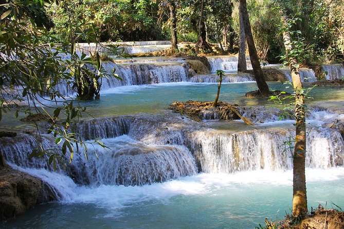 A Relaxing Day at the Kuang Si Falls - The day begins with a drive toward Ban Na Ouane