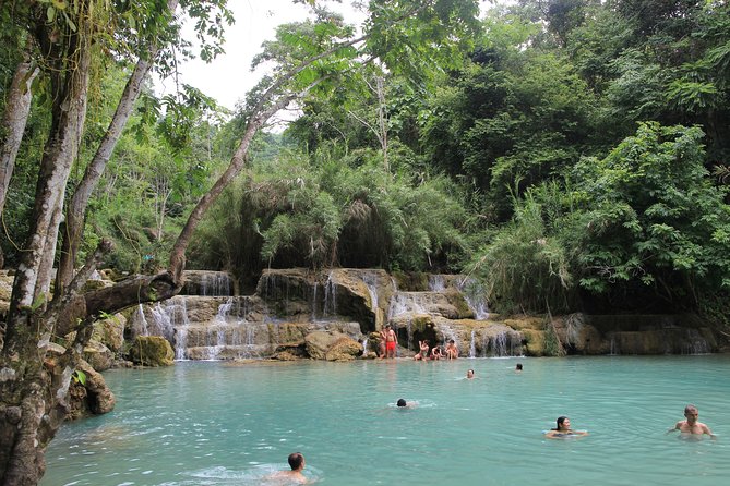 A Relaxing Day at the Kuang Si Falls - Who will enjoy this Kuang Si day most