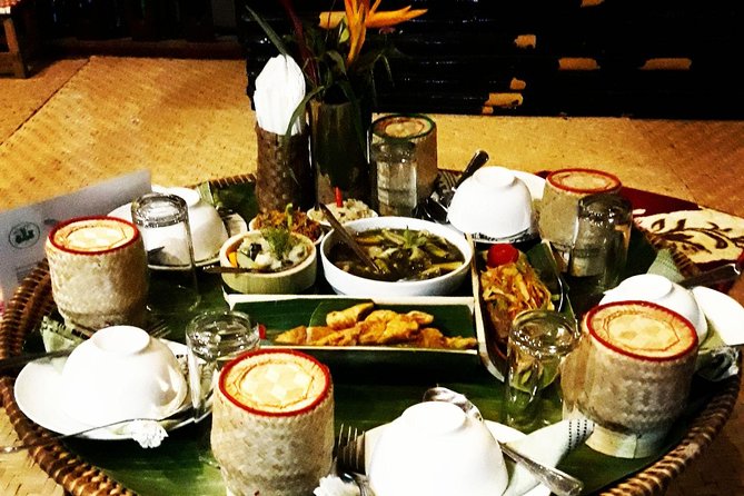 Full Day bamboo experience with cooking class & Kuang si waterfalls - From the rice fields to Kuang Si Falls