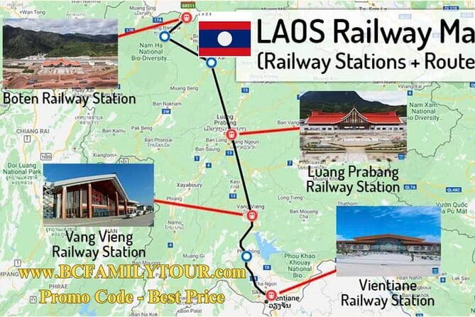 Laos Railway: Train Tickets Easily - Skip the Lines - No worries - Why booking from Luang Prabang can be a chore