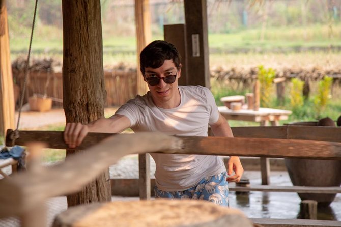 Living Land Rice Farming Experience - Rice snacks and the optional Luang Prabang lunch
