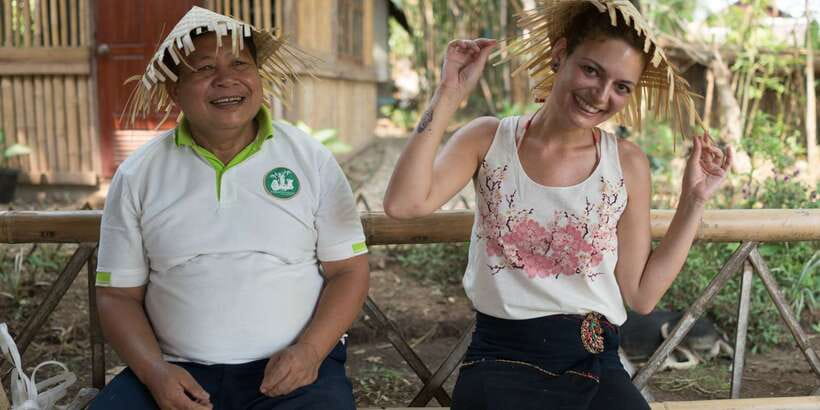 Luang Prabang: Bamboo Experience & Kuang Si Falls Tour - The afternoon at Kuang Si Falls