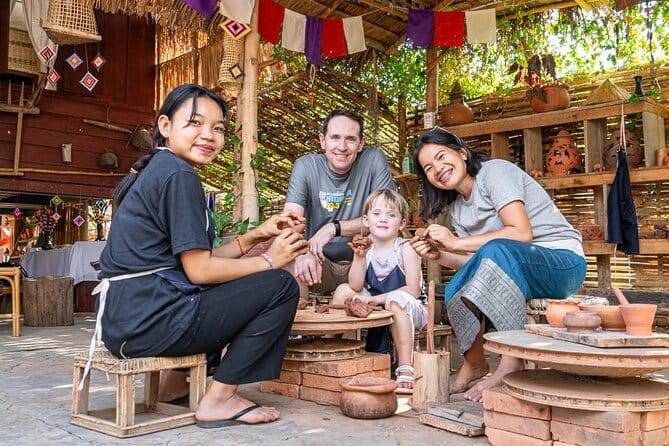Luang Prabang Cooking, Pottery & Candle Experience - A cooking class built around a four-course meal