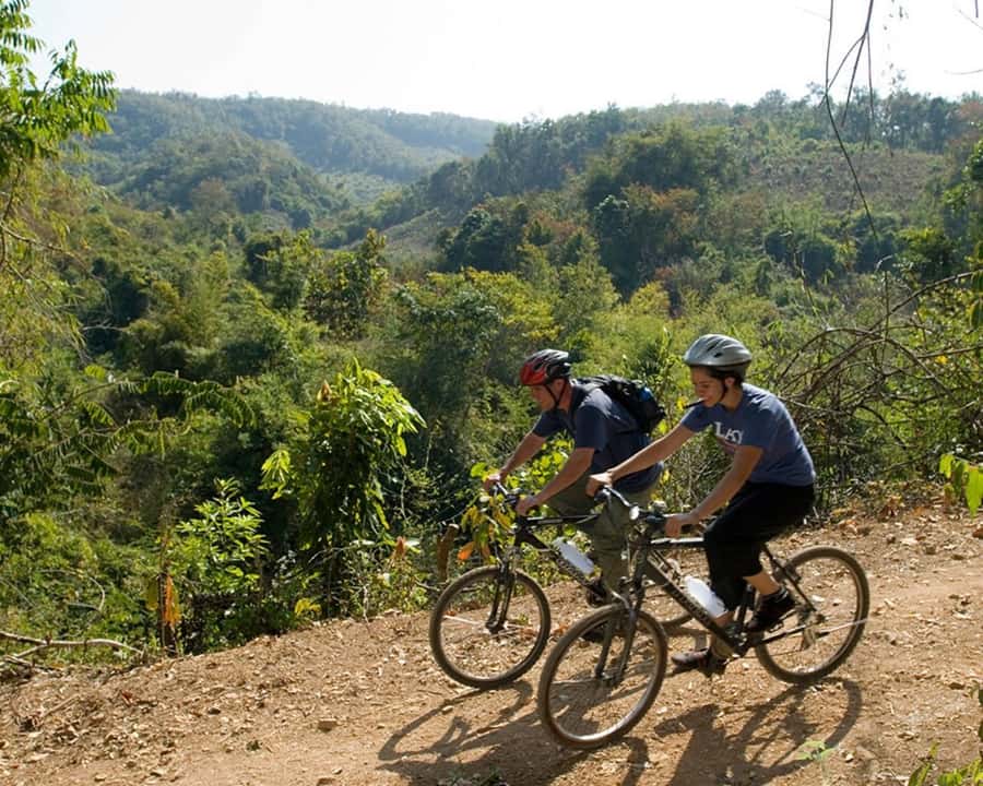 Luang Prabang: Countryside Mountain Bike Tour with Lunch - Ban Xieng Lek and the craft of mulberry paper