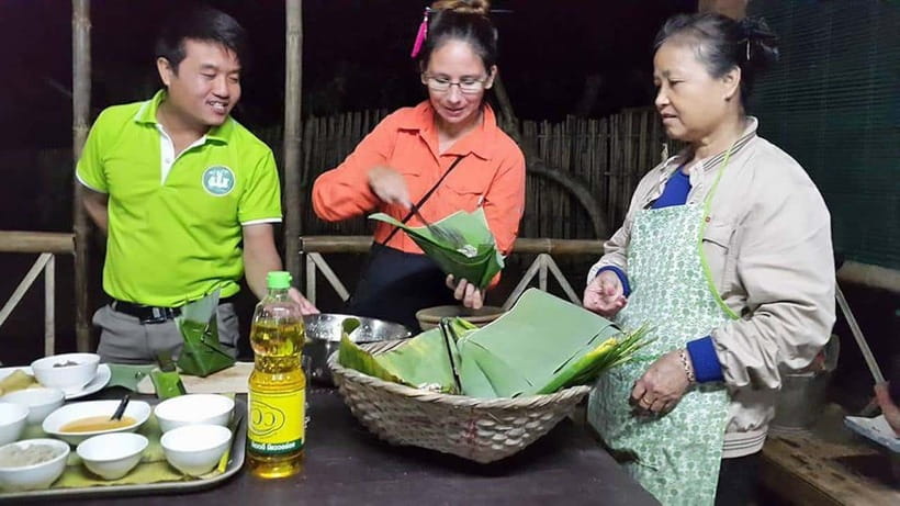 Luang Prabang: Evening Cooking Class & Local Baci Ceremony - Dinner, music, and the final hour