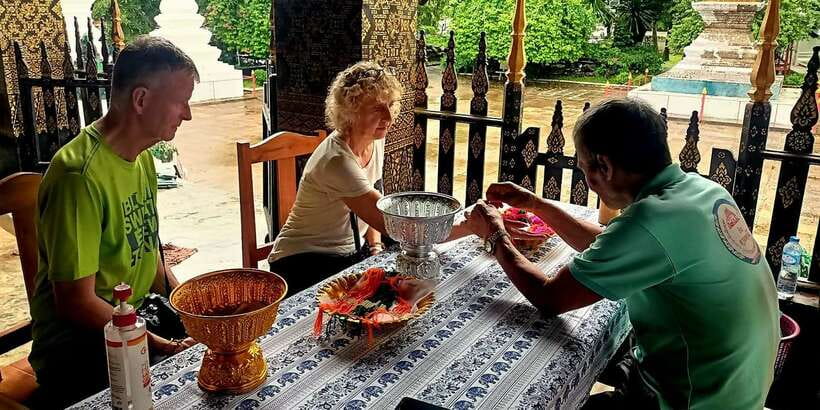 Luang Prabang: Foodie Walking Tour & Monk Blessing - The temple visit and monk blessing