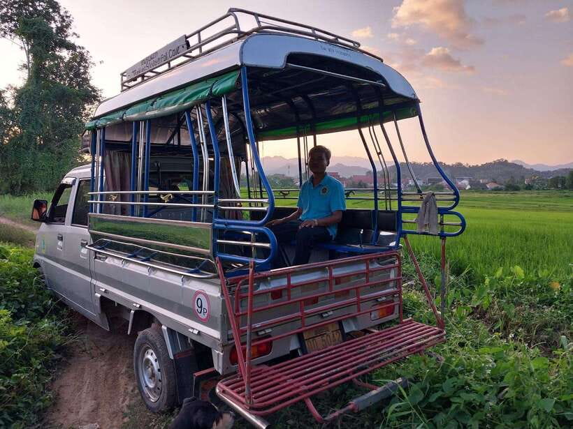 Luang Prabang: Hiking Off the Beaten Track with Picnic Lunch - Reaching Nong Tok After the 8:30 AM Pickup