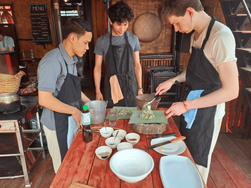 Luang Prabang: Mekong River Cooking Class with Hotel Pickup - Key points to know