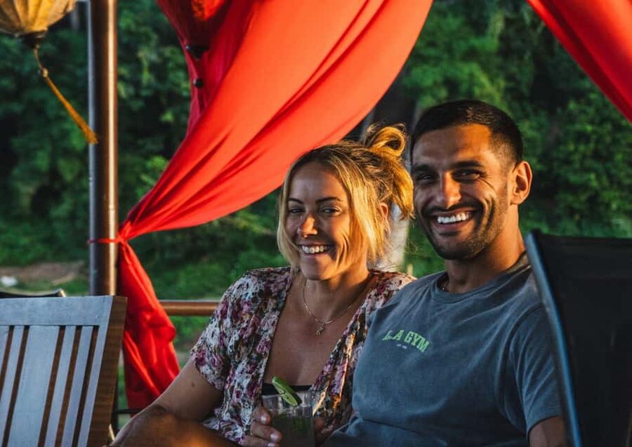 Luang Prabang: Mekong Sunset Cruise & Lao Tasting Dinner - Boarding the solar-powered wooden boat
