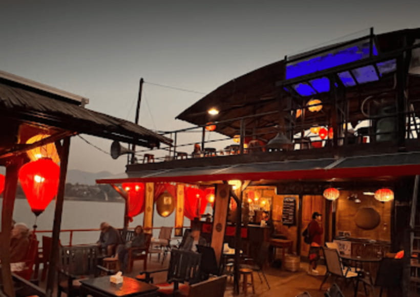 Luang Prabang: Mekong Sunset Cruise & Lao Tasting Dinner - A Lao tasting platter built for sharing