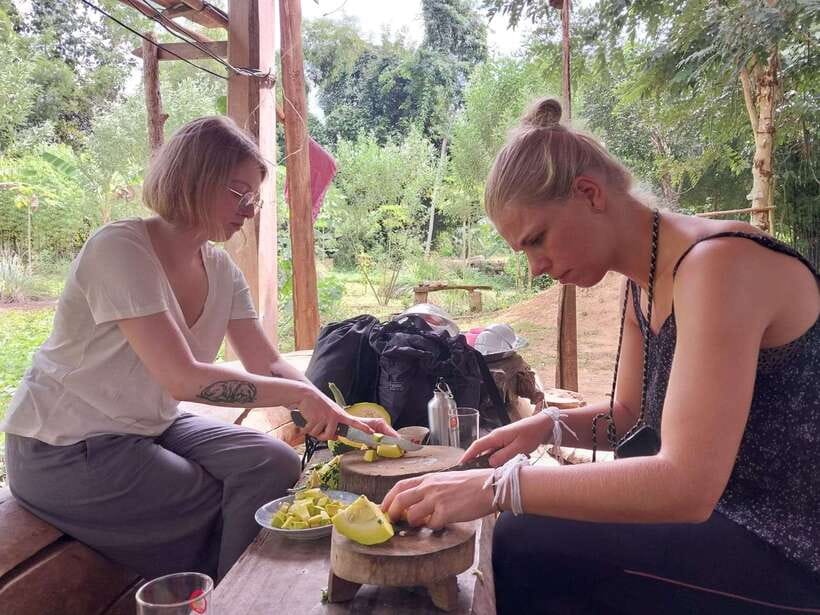 Luang Prabang: Organic Farm Experience & Hike to Kuang si - The two-hour walk toward Kuang Si Falls