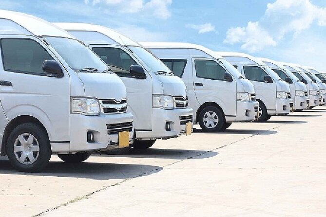 Luang Prabang Private Airport transfers - The cars and the ride itself