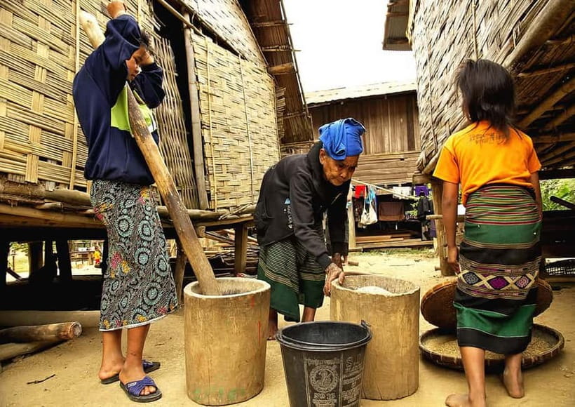 Nong Khiaw: 2-Day Trekking,Hmong village,Home Stay&Kayaking - Sopkong village and the walk to Tad Mork