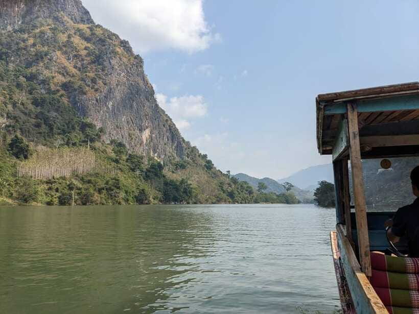 Nong Khiaw to Luang Prabang, Mekong & Nam Ou River Cruise - The final two-hour Mekong cruise to Luang Prabang