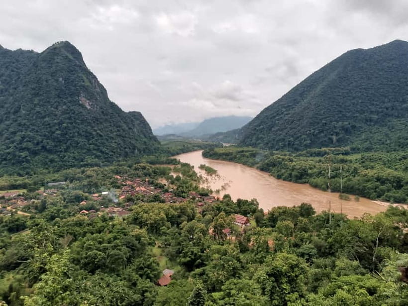 Nongkhiaw boat trip to Muang Ngoi - Arriving in Muang Ngoi