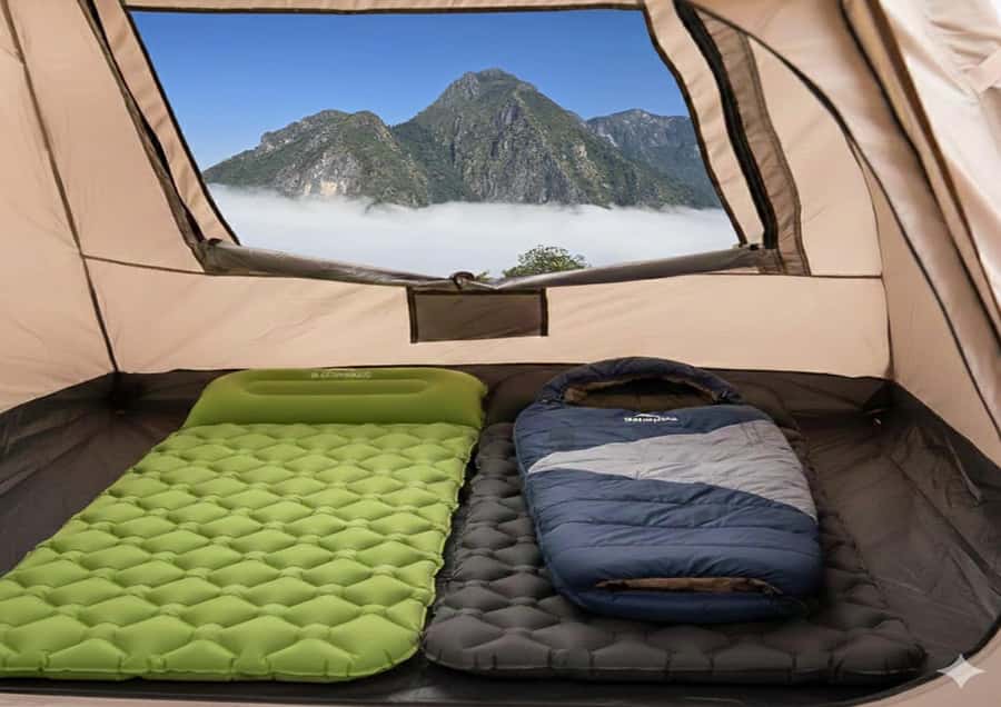 Overnight Camping At nong khiaw view point, 360 view - What to pack for the steep trail