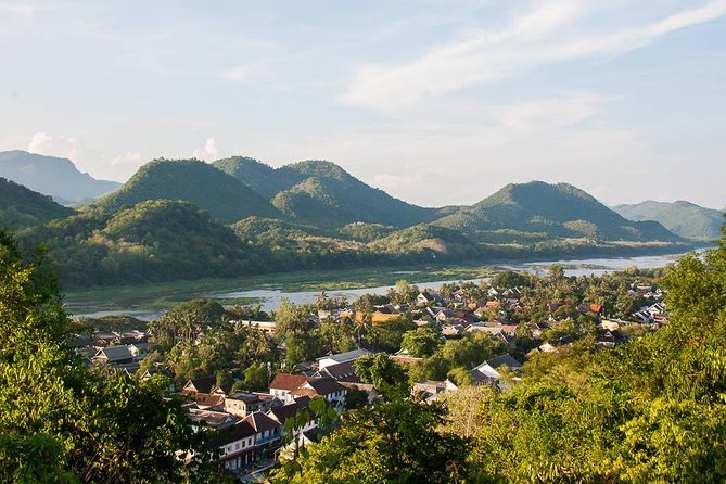 Small Group Half Day Luang Prabang city tour - Wat Sensoukharam adds a quieter Buddhist setting