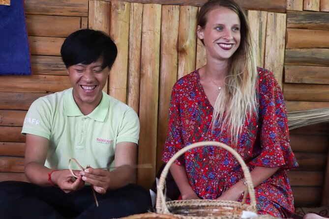 The Namkhan - Traditional Lao Bamboo Weaving - Organic tea from the eco-farm