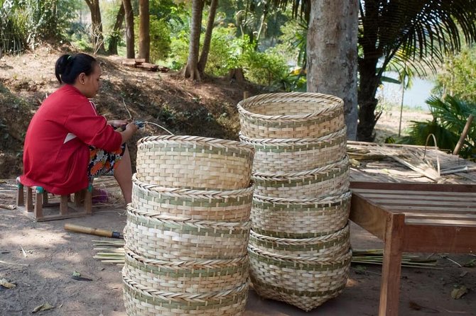 The Namkhan - Traditional Lao Bamboo Weaving - What the $25 price gets you