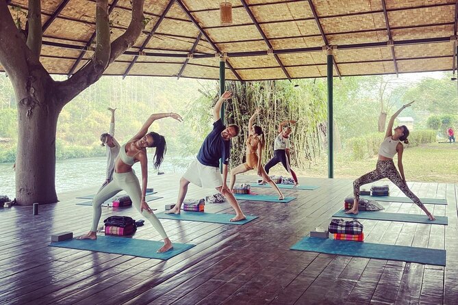 The Namkhan - Yoga Class (8 am or 4 pm) - A quiet hour beside the Nam Khan River