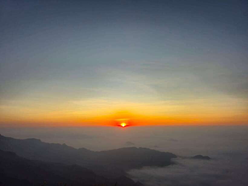 Transfer : wonder full Sunrise and landscape at Phu Chifa - The 3:00am start from Chiang Rai