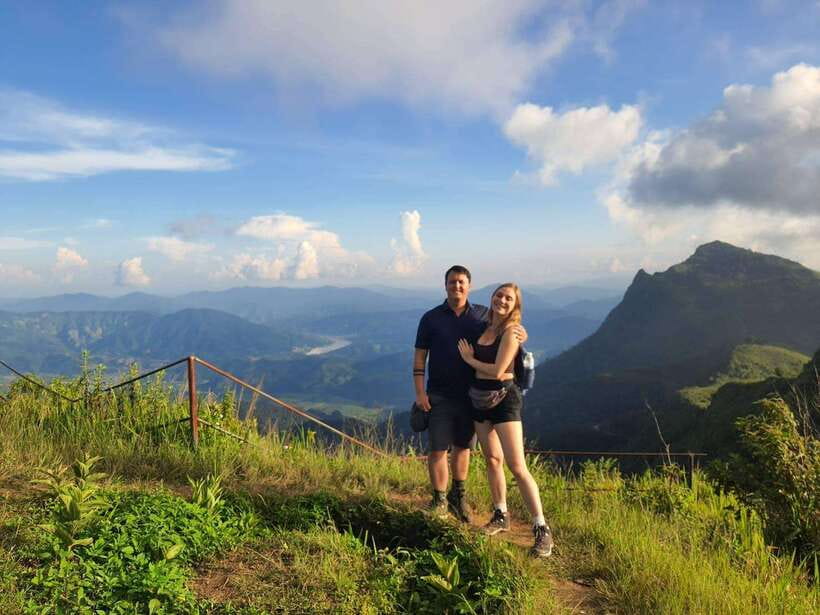 Transfer : wonder full Sunrise and landscape at Phu Chifa - Cold weather, hill communities, and the mountain setting