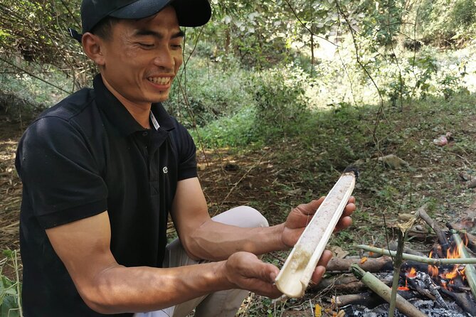 Tribal Cooking Class in Luang Prabang Forest and visit - Making your own chopsticks and bamboo cup