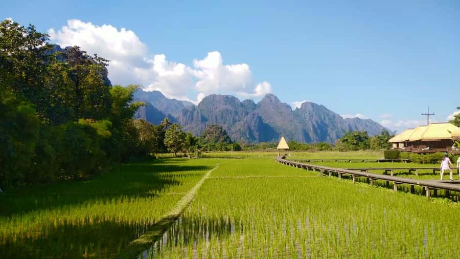 Vang Vieng: Climbing & Ballon (Departure from Vientiane) - Guide service and the value of flexibility