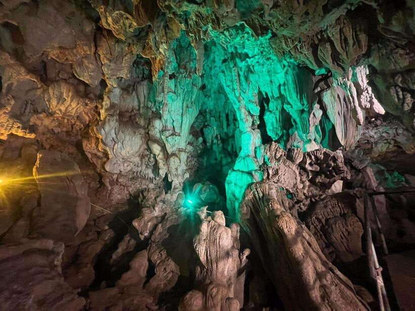 Vang Vieng: Half-Day Zip Lining with Cave Exploration Option - The Tham Nam None Cave upgrade