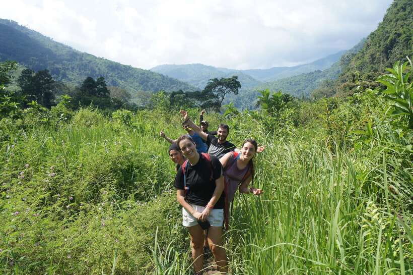 Vang Vieng: Jungle & Caves Full-Day Private Trekking Tour - Entering Tham Hok Cave