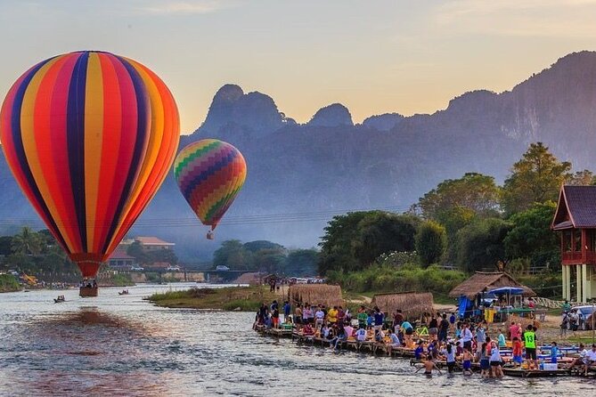 Vang Vieng Laos Hot Air Balloon Adventure Tour - Hotel pickup keeps the early start manageable