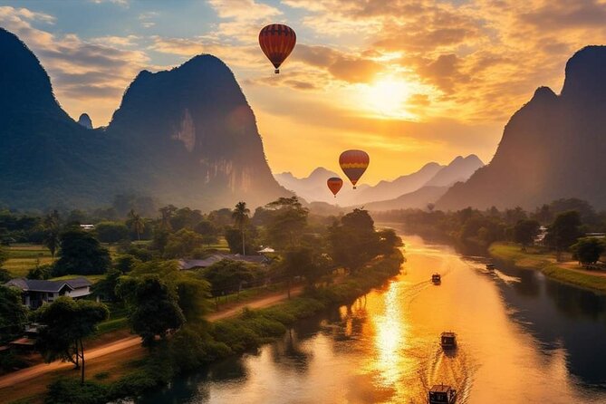 Vang Vieng Laos Hot Air Balloon Adventure Tour - What is included after landing