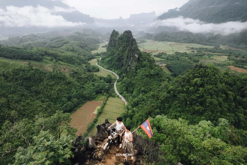Vang Vieng: Namxay Viewpoint, Blue Lagoon 1 & Phoukham Cave - A 9 AM start from Vang Vieng