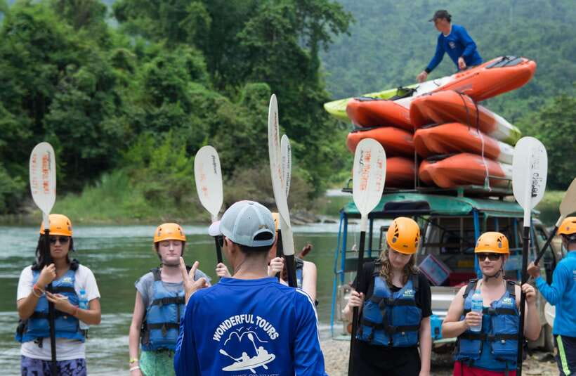 Vang Vieng: Tham Nangfar and Tham Nam Day Tour with Kayaking - Who will enjoy this half-day outing