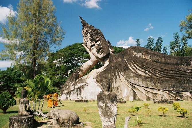 Vientiane City Day Tour and Buddha Park Visit with Lunch | Laos - Buddha Park on the Mekong