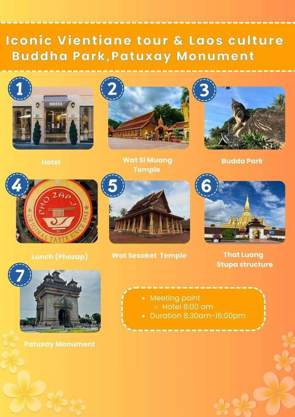 Vientiane: Cultural Tour with Buddha Park and Patuxay - Guide quality, transport, and group comfort